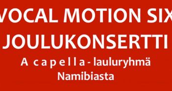 Vocal Motion Six pitää joulukonsertin Nummelassa 29.11.2019 klo 19