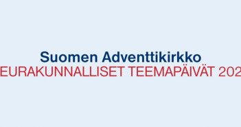 Seurakunnalliset teemapäivät 2020 Nykyajassa 12/19 olleiden virheellisten tilalle