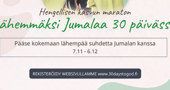 Lähemmäksi Jumalaa 30 päivässä
